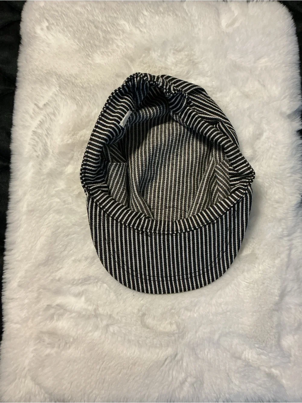 SODOR Kids Striped Rail Cap - Black & White